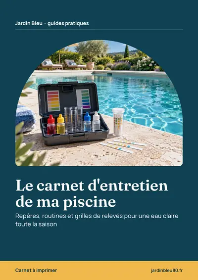 Couverture de l'ebook Le carnet d'entretien de ma piscine