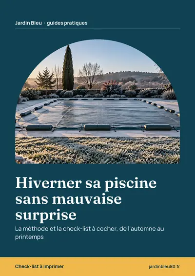 Couverture de l'ebook Hiverner sa piscine sans mauvaise surprise