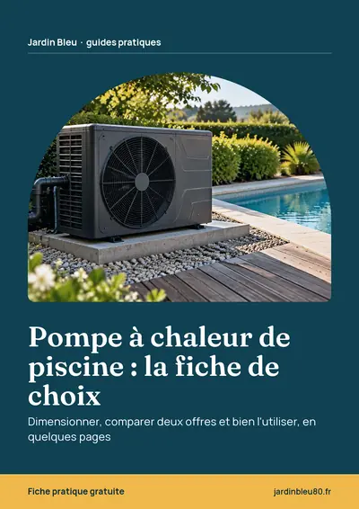 Couverture de l'ebook Pompe à chaleur de piscine : la fiche de choix