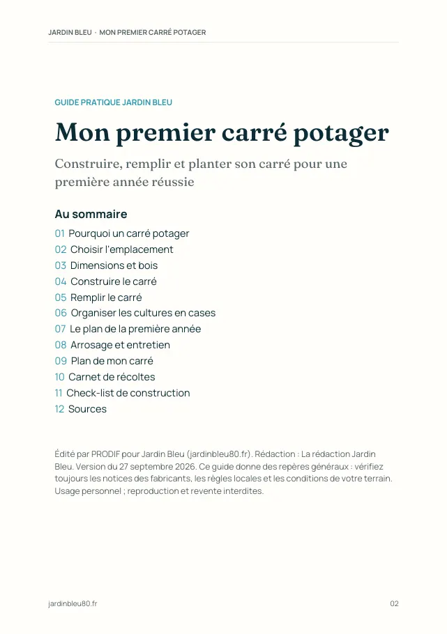 Aperçu de la page 2 de l'ebook Mon premier carré potager